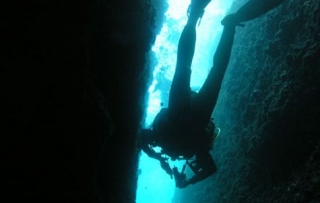 Buceo en gruta